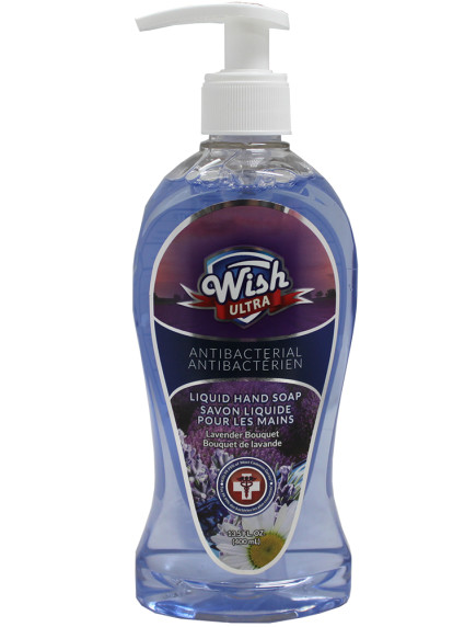 Wish Ultra Antibacterial Liquid Hand Soap 13.5 fl oz - Lavender Bouquet