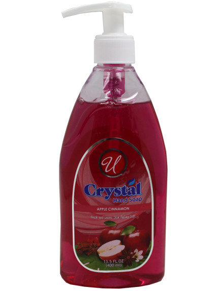 Universal Crystal Hand Soap 13.5 fl oz Pump - Apple Cinnamon Universal Crystal Hand Soap 13.5 fl oz Pump - Apple Cinnamon