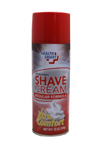 Health Smart Foaming Shave Cream 12 oz - Regular Formula