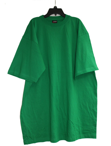 Griffin Heavy Weight Crew Neck T-Shirt Loose - Green Size 2XL