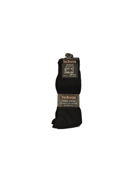 The Hunter Mens Dress Socks 3 pk 10-13 (Price Per Dozen)