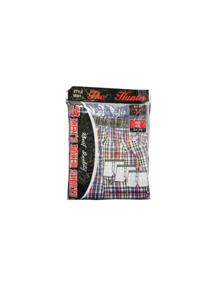 Men Boxer Shorts 3pk Size S-XL