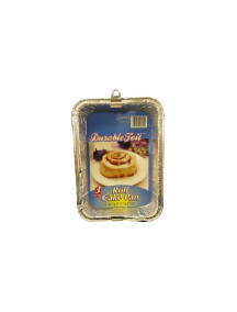 Roll Cake Pan 3 pk 7 7/8" x 5 1/2" x 1 1/8"