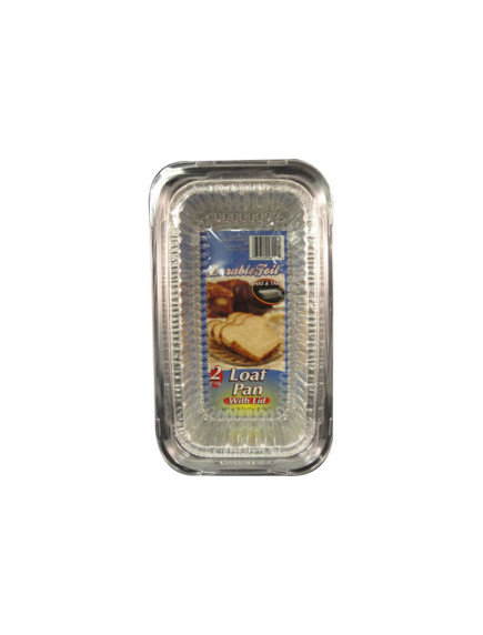 Loaf Pan w/Lid 2 pk 8" x 3 3/4" x 2 3/8"