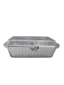 Oblong 2 1/4 lb  Pan with Dome Lid 2 pk