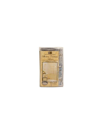 Better Home Deluxe Heavy Weight Shower Curtain Liner Clear