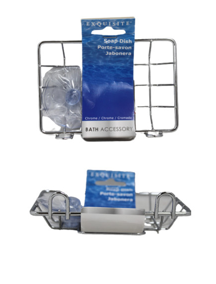 Chrome Soap Dish Holder 