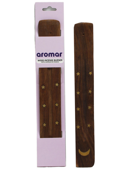 Wood Incense Stick Burner 