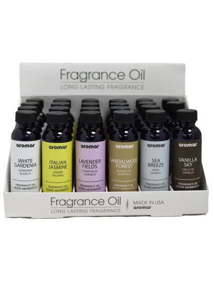 Fragrance Oil 2 fl oz 24 ct Display D- Assorted Scents Fragrance Oil 2 fl oz 24 ct Display D- Assorted Scents