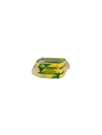 Ri-pac Premium Scouring Pad/Sponge 3 pk 