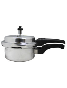 Healthy Choices Aluminum Pressure Cooker 2 Liter 