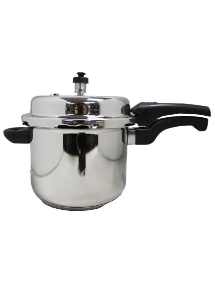 Healthy Choices Stainless Steel Pressure Cooker 5.3 Quart (5 Liter)