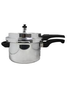 Healthy Choices Stainless Steel Pressure Cooker 3.2 Quart (3 Liter)