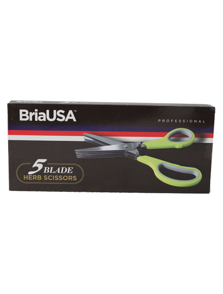 Bria USA 5 Blade Herb Scissors 