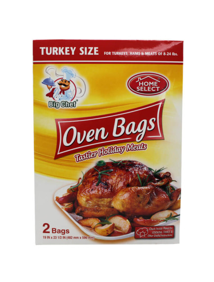 Home Select Oven Bags 2 ct - Turkey Size 