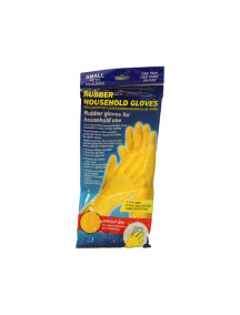 Rubber Household Gloves Size Small 1 pair