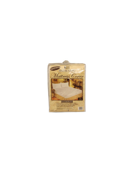 Better Home Zippered Deluxe Vinyl Mattress Cover Queen