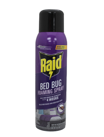 Raid Bed Bug Foaming Spray 16.5 oz 