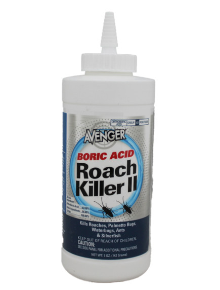 Avenger Boric Acid Roach Killer II Powder 5 oz