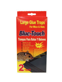 Blue Touch Large Glue Traps for Mice & Rats 2 ct 