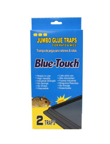 Blue Touch Jumbo Glue Traps for Rats & Mice 2 ct 