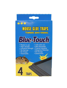 Blue Touch Mouse Glue Trap 4 pk 