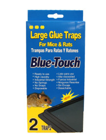 Blue Touch Large Glue Traps For Mice & Rats 2 ct