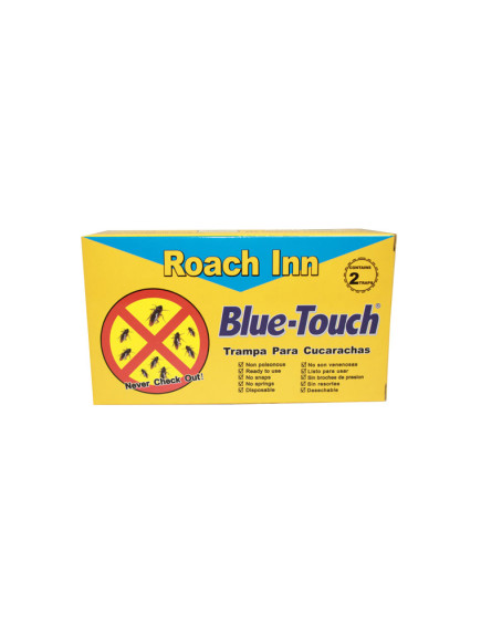 Blue Touch Roach Inn Glue Trap 2 ct