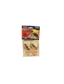 Pic Wood Mouse Trap 2 pk