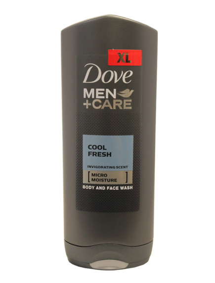 Dove Men +Care Body and Face Wash 400ml - Cool Fresh