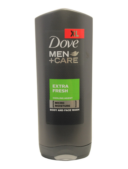 Dove Men +Care Body and Face Wash 400ml - Extra Fresh 