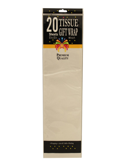 Gift Tissue Paper 20 Sheets - White