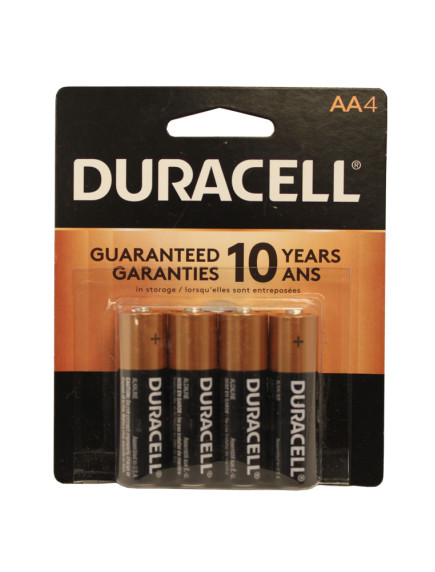 Duracell AA Batteries 4 pk 