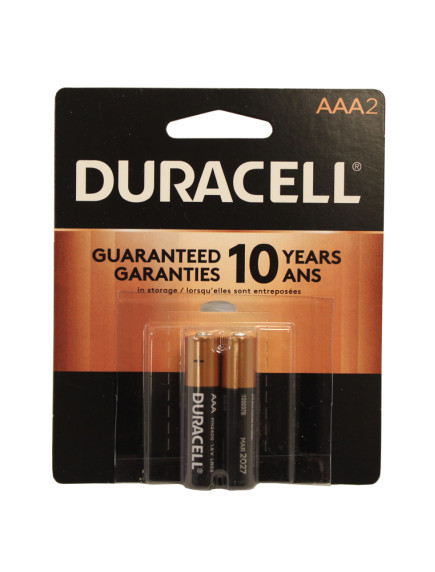 Duracell AAA Batteries 2 pk