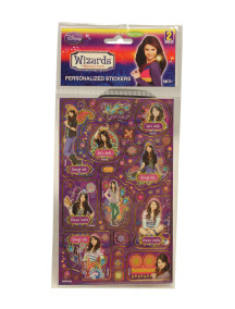 Wizards of Waverly Place Personalized Stickers 2 Sheets