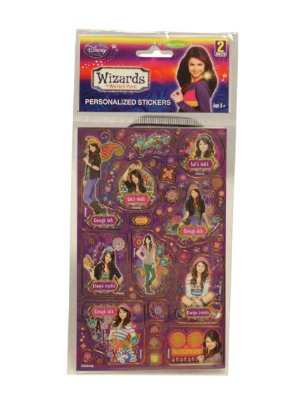 Wizards of Waverly Place Personalized Stickers 2 Sheets
