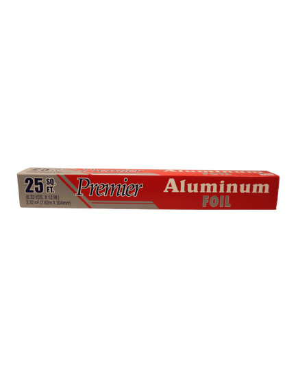 Premier Aluminum Foil 25 sq ft Premier Aluminum Foil 25 sq ft