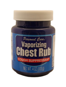 Vaporizing Chest Rub 4 oz Cough Suppressant Vaporizing Chest Rub 4 oz Cough Suppressant