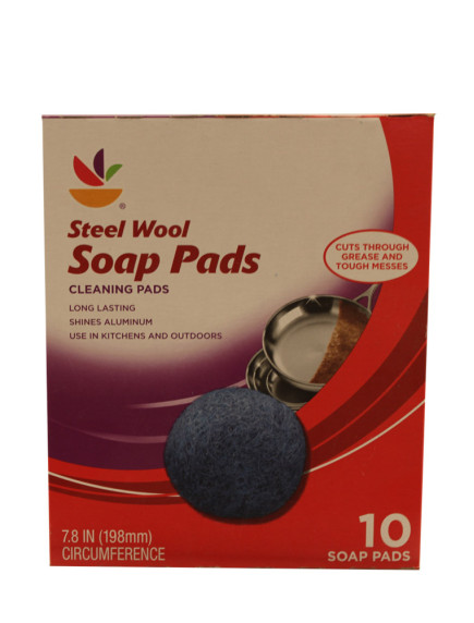 Steel Wool Soap Pads 10 ct 