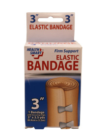 Health Smart Elastic Bandage with Securing Clips 1 ct - 3 inch 