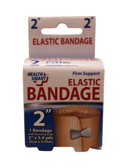 Health Smart Elastic Bandage with Securing Clips 1 ct - 2 inch 