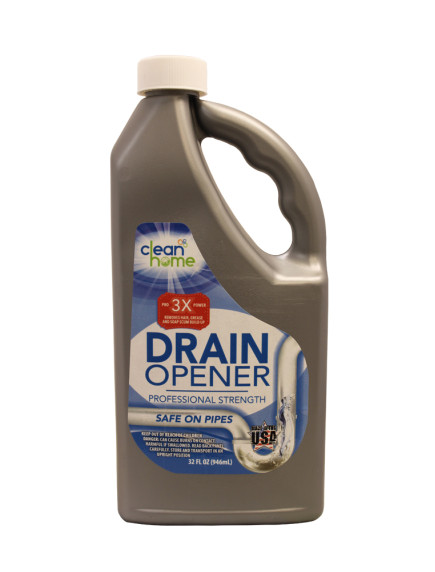Clean Home Drain Opener Professional Strength 32 fl oz 