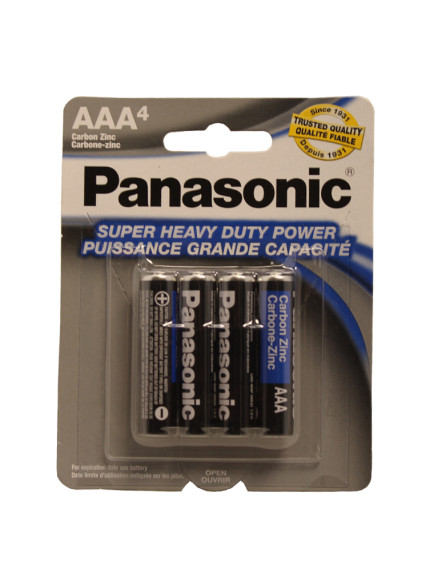 Panasonic AAA Batteries 4 pk 