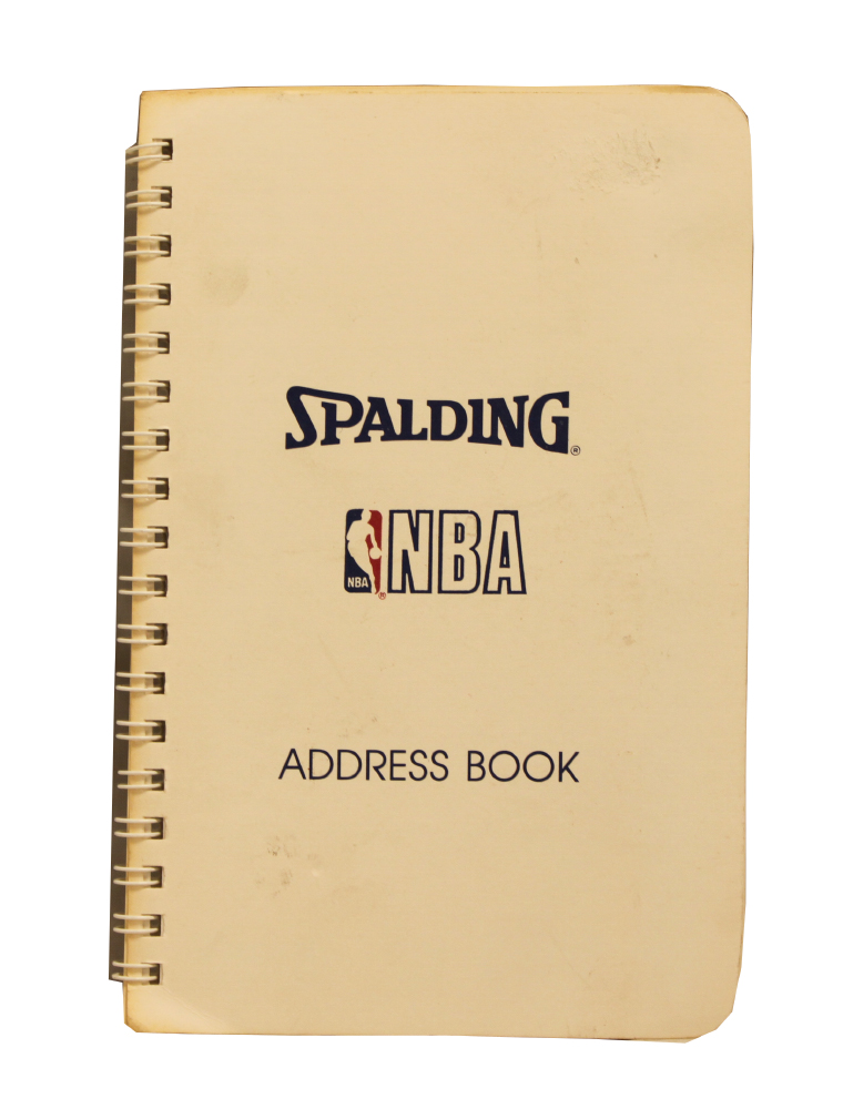 Spalding NBA Address Book