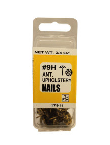 Ant. Upholstery Nails #9H 24 ct