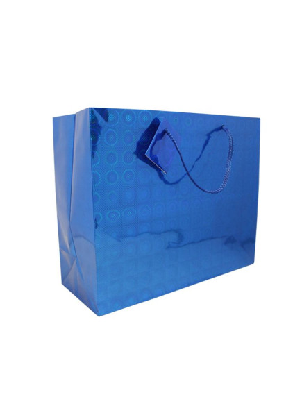 Hologram Gift Bag 12 3/4" x 10" - Assorted Colors