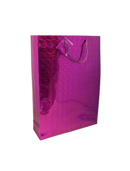 Hologram Gift Bag 13" x 18" - Assorted Colors