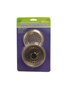 Sink Strainer Stainless Steel 2pc