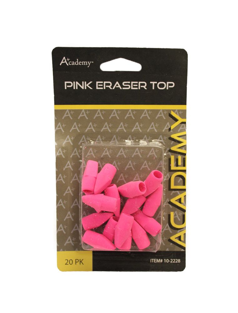 Pink Eraser Top 20 pk