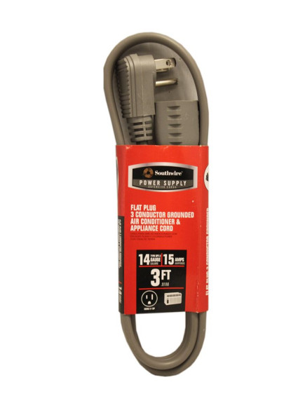 Air Conditioner & Appliance Cord 3 ft 